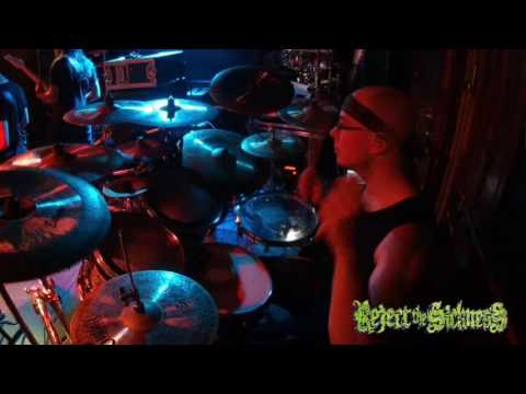 REJECT THE SICKNESS - My Agony (Drum Cam - Alma Inn, Bolton, UK)