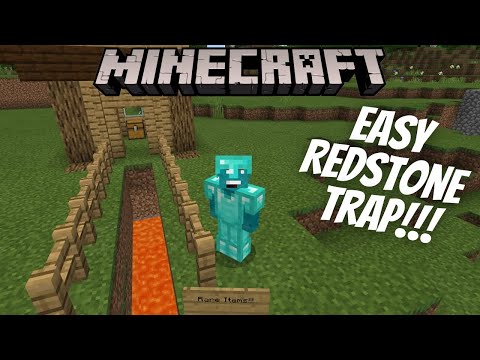 💥 Ultimate Redstone Trap in Minecraft