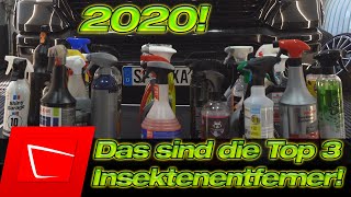 Darum sind diese 3 Insektenentferner die Sieger! Shiny Garage, Gyeon und ADBL sind die Besten!