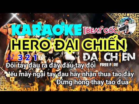 Karaoke HERO ĐẠI CHIẾN FREE FIRE - Hero Team x QT Beatz (Beat Gốc)
