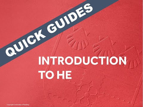 Introduction to Higher Education play video