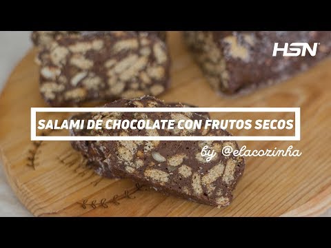 Receta de Salami de Chocolate con Frutos Secos