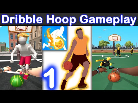 Dribble Hoops(Basketball) By VOODOO Game-play | Walk-through (IOS , Android)