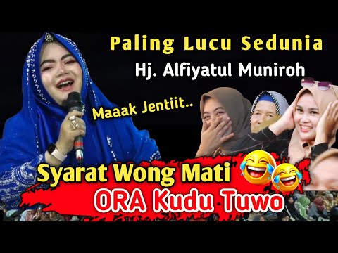 🔴 Hj. ALFIYATUL MUNIROH TERBARU || KUNCI UREP AYEM || PENGAJIAN LUCU 2025