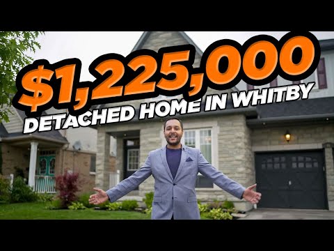 Whitby Real Estate you can get for under $1,500,000 | Walkthrough of 46 Robert Attersley Drive