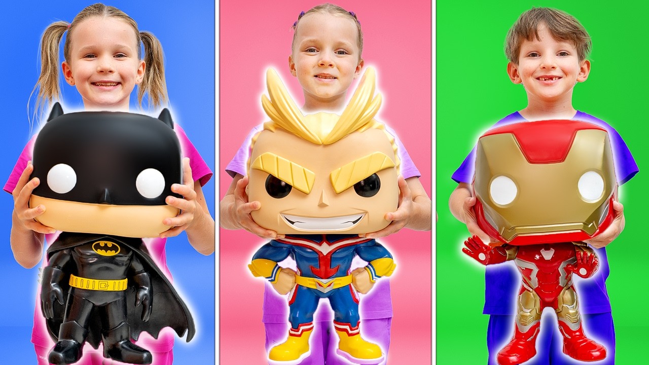 How Did Stephi’s Superhero Toys Get So Big? An Amazing Adventure for Kids