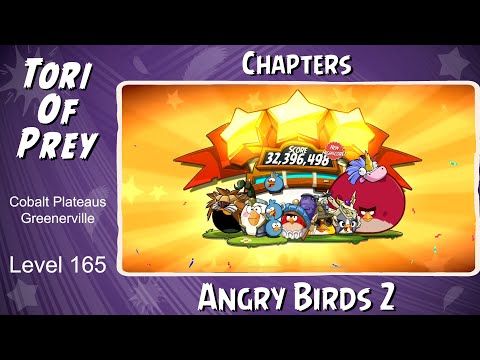 How To Beat Angry Birds 2 Cobalt Plateaus Greenerville Level 165
