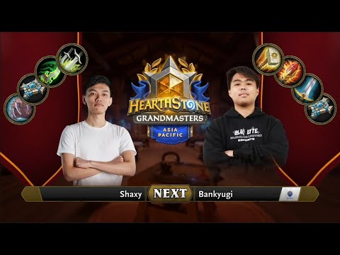 Shaxy vs Bankyugi | 2021 Hearthstone Grandmasters Asia-Pacific | Decider | Season 1 | Week 5