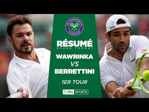 WIMBLEDON : Matteo BERRETTINI vs Stan WAWRINKA | 1er tour