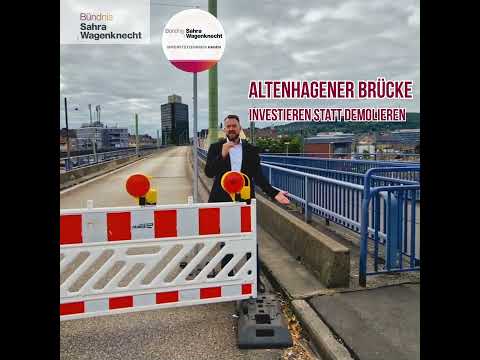 Für eine lebenswerte Stadt. Dafür steht das BSW Hagen.  #bsw #hagen #nrw 