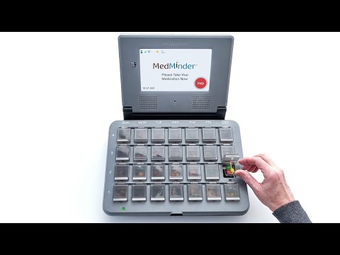 MedMinder Pill Dispenser (Video for Caregiver)