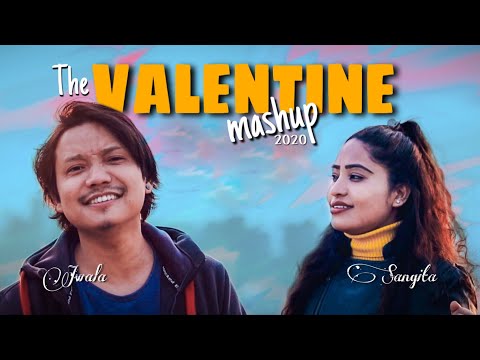 THE VALENTINE MASHUP 2020 || 10 SONGS 1 BEAT  || JWALA X SANGITA