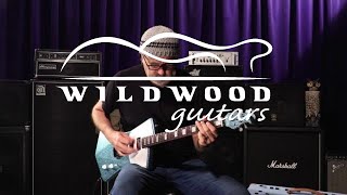 Video thumbnail for Ernie Ball Music Man Ball Family Reserve St. Vincent Signature HHH  •  SN: G89139 by Wildwood Guitars