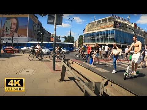 Virtueller 4K-Spaziergang durch Krakau - Spaziergang entlang des Weichselboulevards