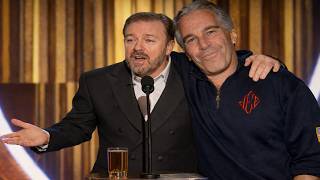 The Epstein Joke That Left Hollywood Speechless | Ricky Gervais at the 2020 Golden Globes