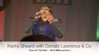 Kierra Sheard at the BMI Luncheon