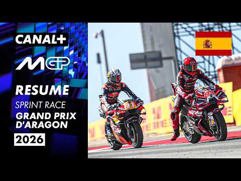 Le résumé de la course sprint du Grand Prix d'Aragon 2026 - MotoGP