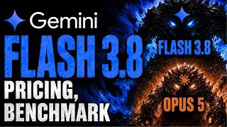 Gemini 3.8 Flash - Benchmark and Pricing | Beats Claude Opus 5?