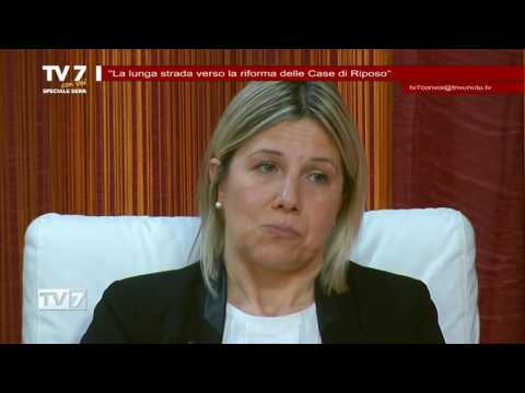 Tv7 con Voi sera del 4/4/2017 - Rriforma delle Case di Riposo (3 di 7)