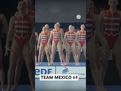 Плавание MEXICO claim Gold Medal in the Team Tech event #ArtisticSwimming #roadtoparis2024