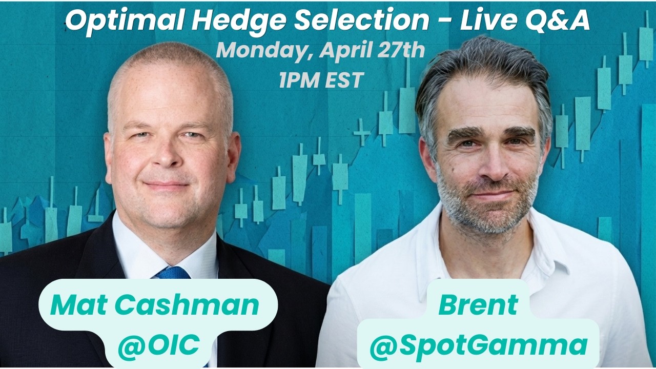 Optimal Options Hedging Brent + Mat Cashman of the OIC