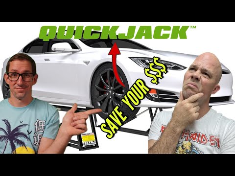 BUDGET QuickJack Alternative from Harbor Freight and Amazon