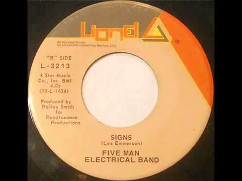 Five Man Electrical Band   Signs 1971   YouTube 360p