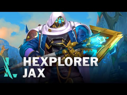 Hexplorer Jax Wild Rift Skin Spotlight