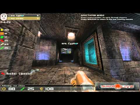 Quake Live Cypher vs strenx 1/4