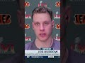 Joe Burrow compares Super Bowl to National Title game ? #shorts