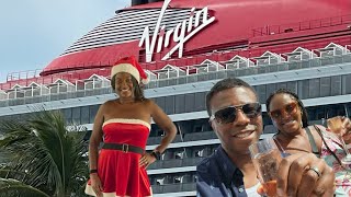 Day 1 on Virgin Voyages Valiant Lady: Embarkation, Sail Away Party & Pajama Party 🚢