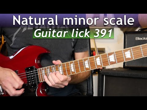Speedy Natural Minor run - Lick Friday Week 391