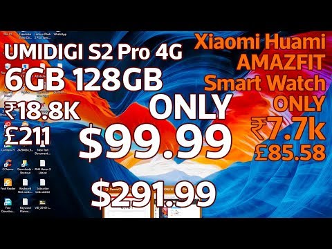 Umidigi S2 Pro 6Gb RAM 128Gb ROM-Xiaomi-Top Tech Coupon deals, like Amazefit Smartwatch ₹7.7k $99.99