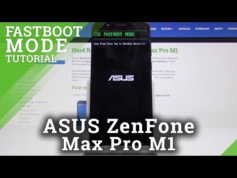 Fastboot Mode ASUS ZenFone Max Pro M1 - How to Open & Use ASUS Fastboot