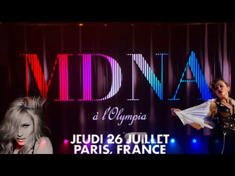 Madonna MDNA Paris Olympia hall FULL 2012