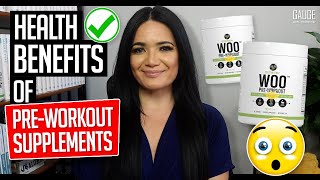 Health Benefits of Pre-Workout Supplements Gauge Girl Training