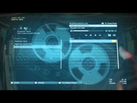 METAL GEAR SOLID V: THE PHANTOM PAIN | Soldier With Stomach Ache (Johnny Reference) | Cassette Tape