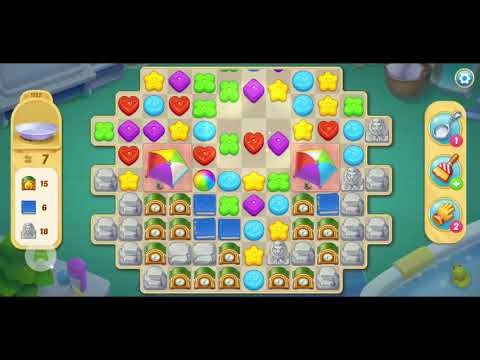 행복의저택/Matchington mansion Level 1752 Win Boosters(Gloves)/Puzzle/Matchington/mansion