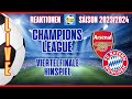 LIVE - CL - Viertelfinale Hinspiel Arsenal London vs. FC Bayern