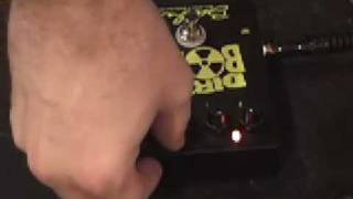 Video thumbnail for Barber Electronics DIRTY BOMB guitar effects distortion pedal demo by gearmanndude