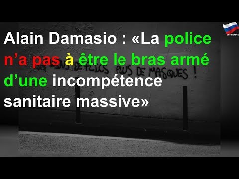 Alain Damasio : «La police n’a pas à être le bras armé d’une incompétence sanitaire massive»