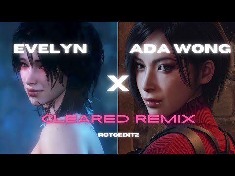 Cleared (remix) -Fxck It Lets Go ♪ [slowed&reverb] evelyn x ada wong edit