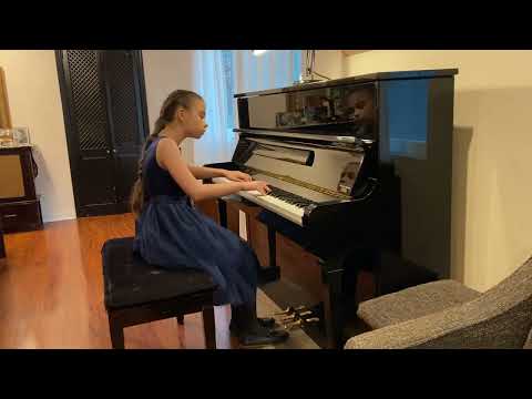 Veronika Poliakova, 10 years old.