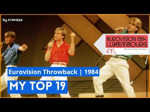 EUROVISION 1984 - My Top 19 [From POLAND]