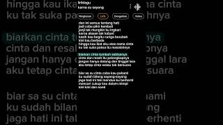 Download lagu LIRIK LAGU KARNA SU SAYANG VIRAL TIKTOK mp3