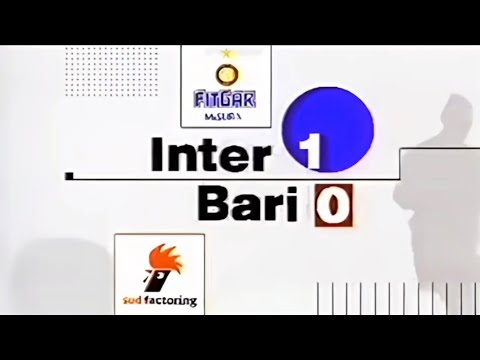 Inter-Bari 1:0, 1991/92 - Domenica Sportiva (clima bollente dentro e fuori dello stadio)