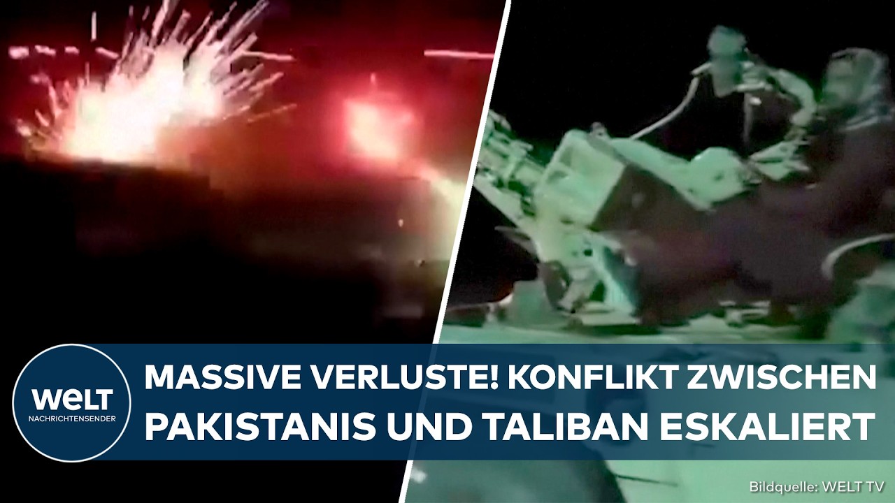 PULVERFASS PAKISTAN: Konflikt mit Taliban eskaliert! Pakistanis greifen afghanische Städte an