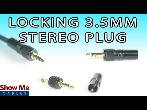 3.5mm Locking Stereo Connector - DIY Project to Repair Your Audio Cable #453