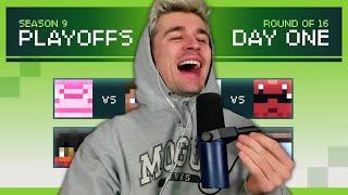 Ludwig hatewatches MCSR Ranked Season 9 Playoffs | Highlights (Day 1)