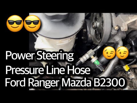 Power Steering Pressure Line Hose Replacement Ford Ranger Mazda B2300 2001 - 2011